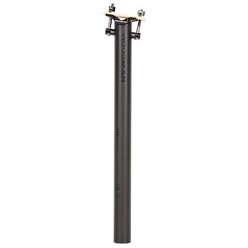 Woodman carbo EL seatpost matte black 27.2 350mm carbon seatpost